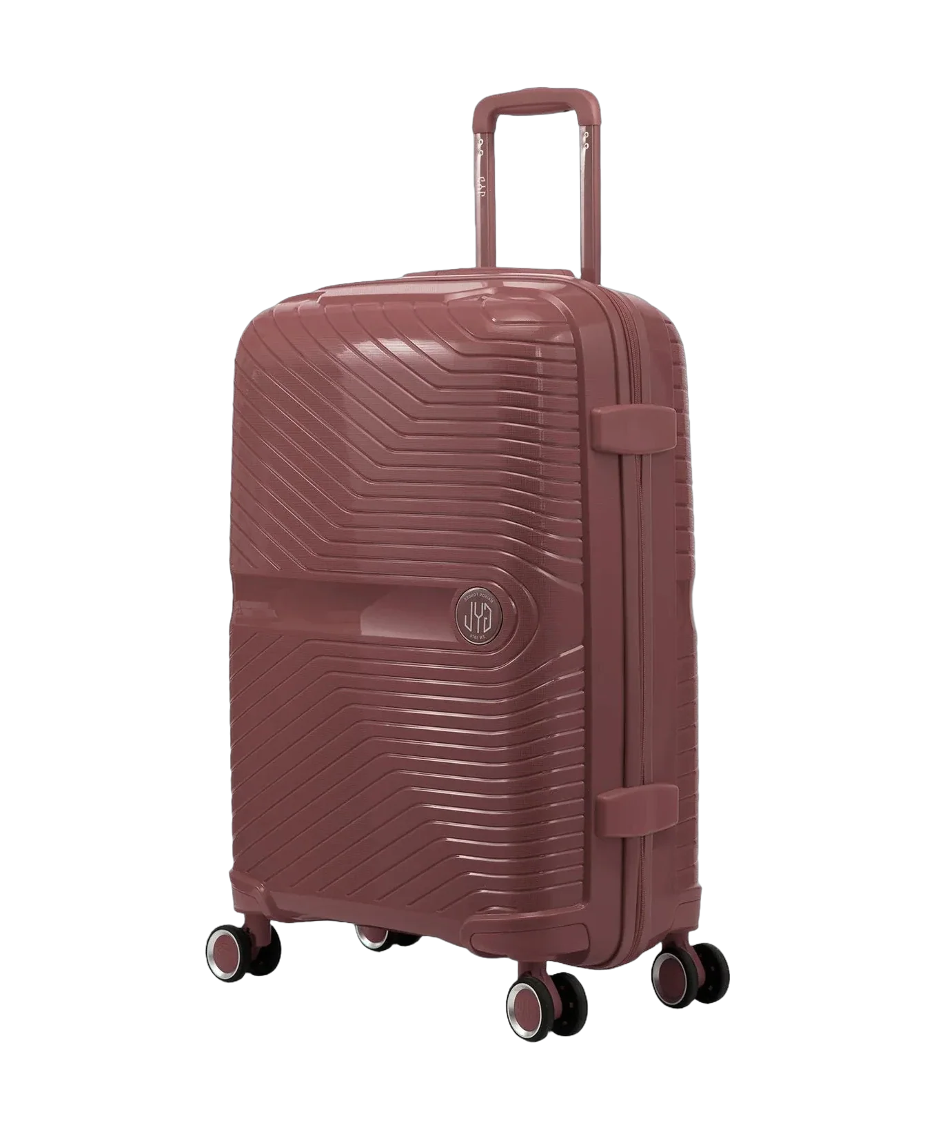 Valise cabine Signature GYL rose gold vue trois quarts