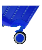 Set de 3 valises rigides Intemporelle bleu cabine semaine et soute face avant GYL