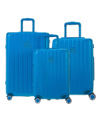 Set de 3 valises rigides Intemporelle menthe cabine semaine et soute face avant GYL