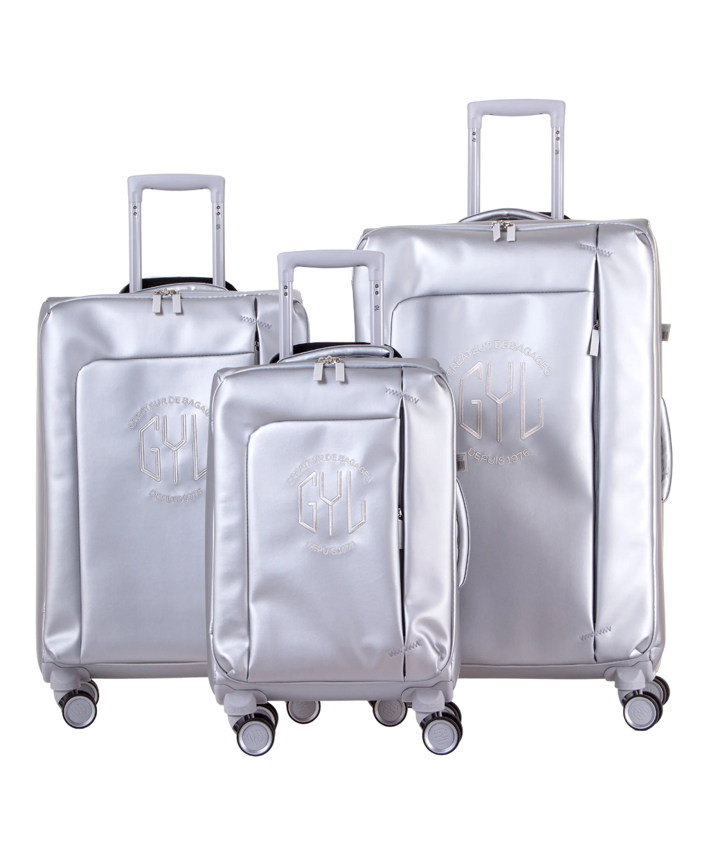 Set De 3 Valises Souples Évasion