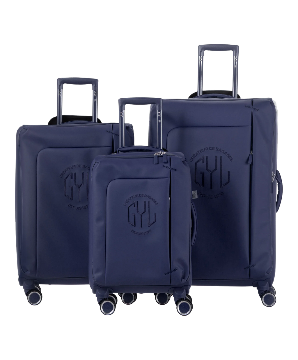 Set De 3 Valises Souples Évasion