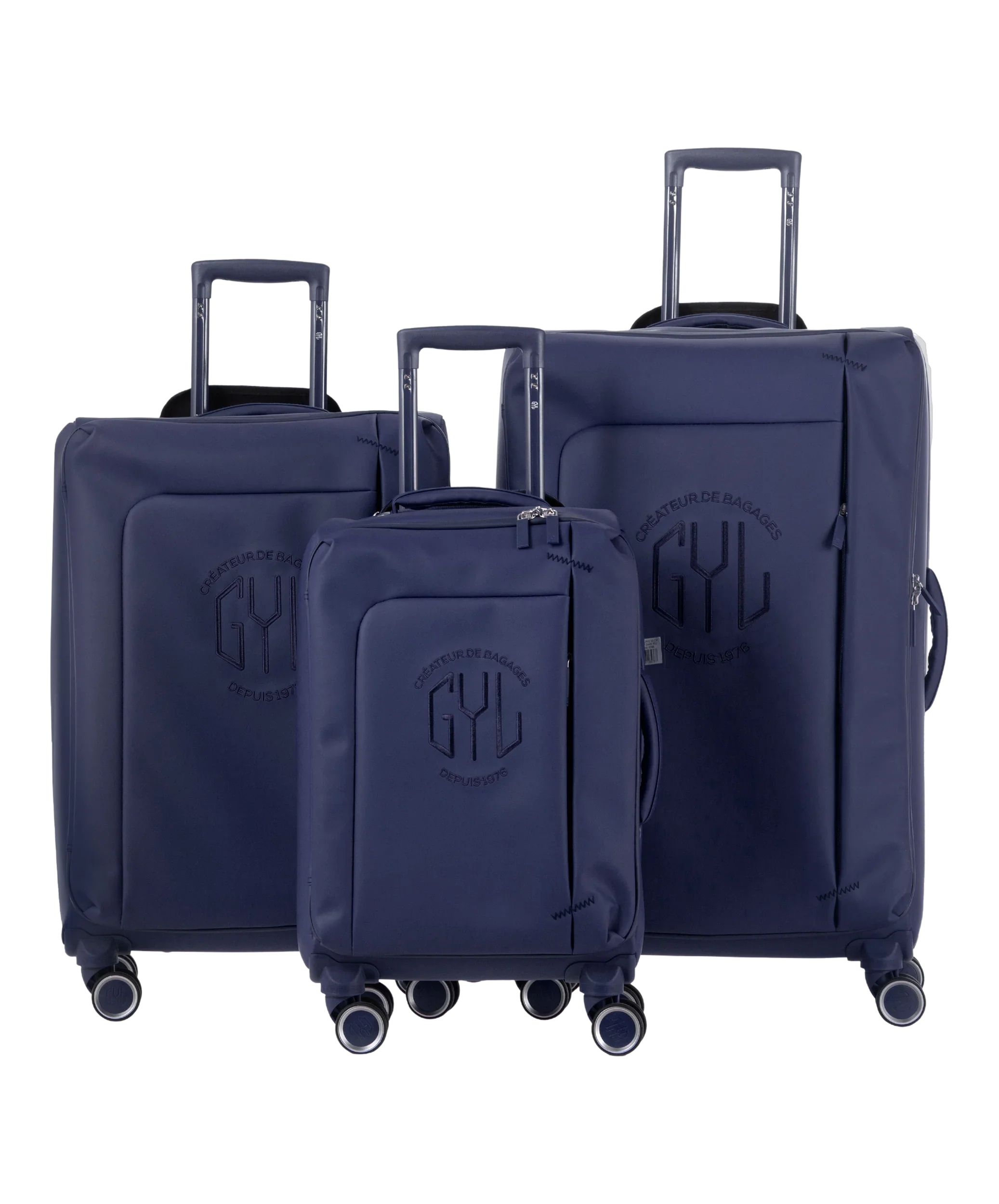 Set De 3 Valises Souples Évasion