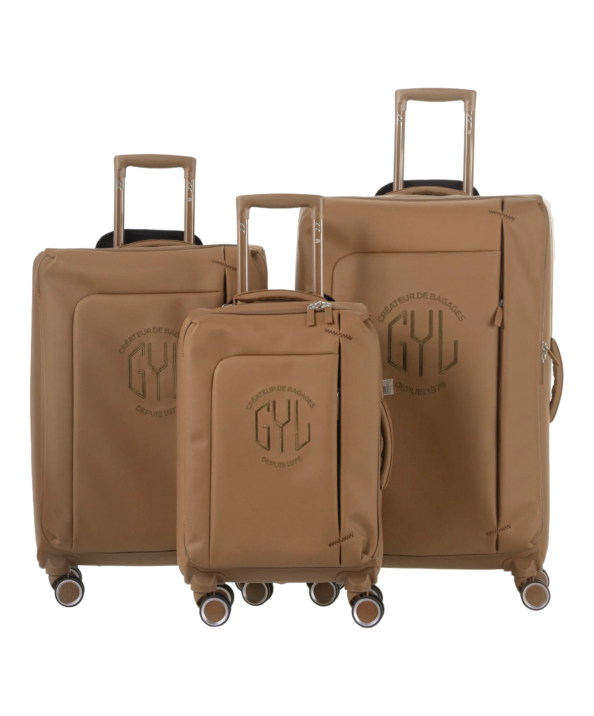 Set De 3 Valises Souples Évasion