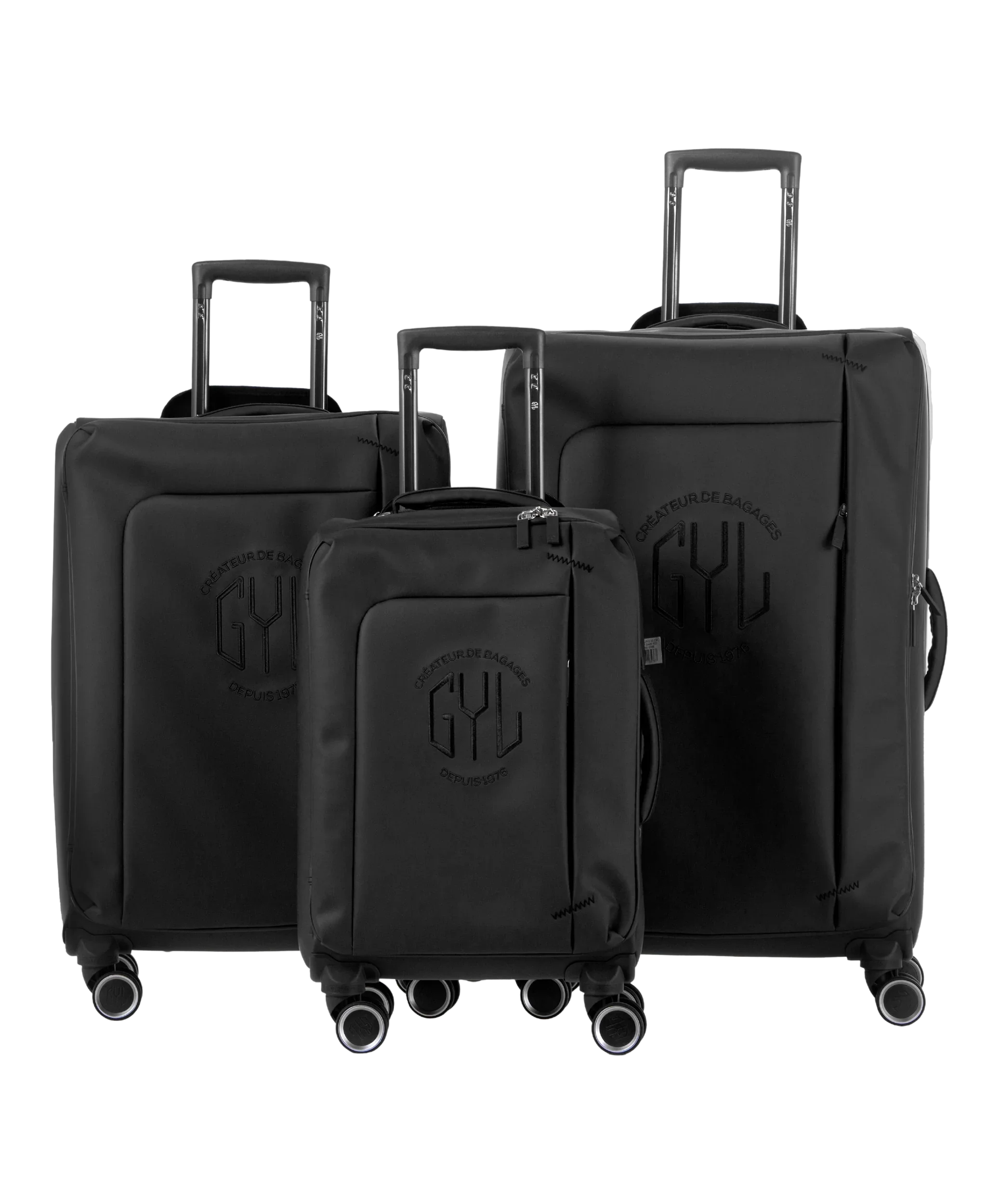 Set De 3 Valises Souples Évasion