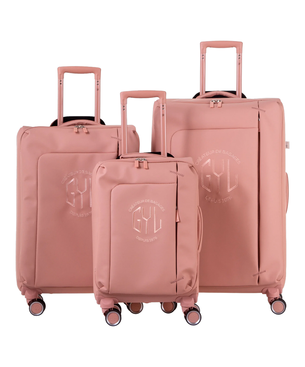 Set De 3 Valises Souples Évasion