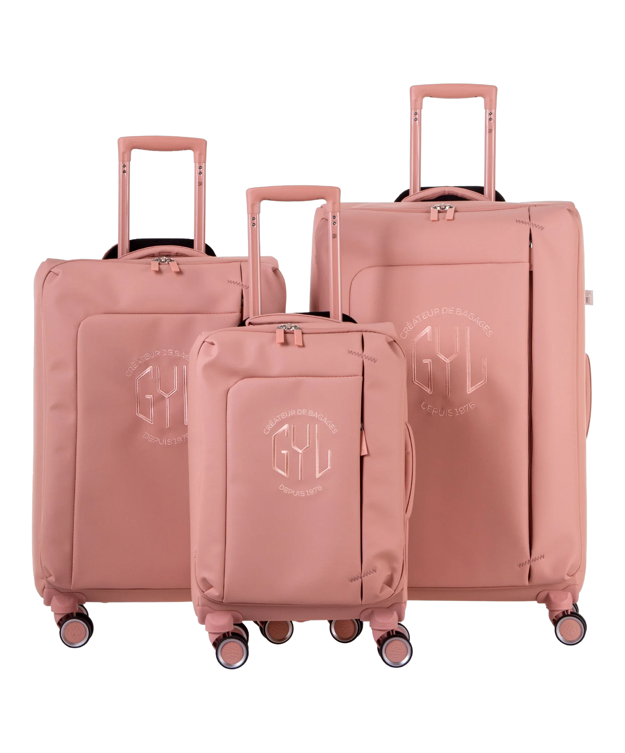 Set De 3 Valises Souples Évasion