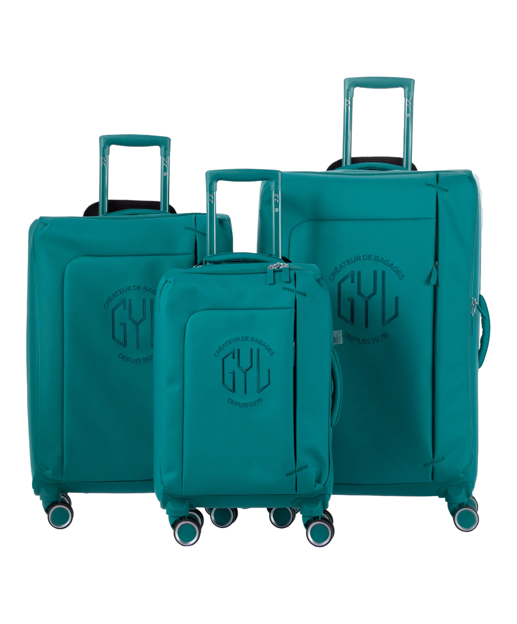 Set De 3 Valises Souples Évasion