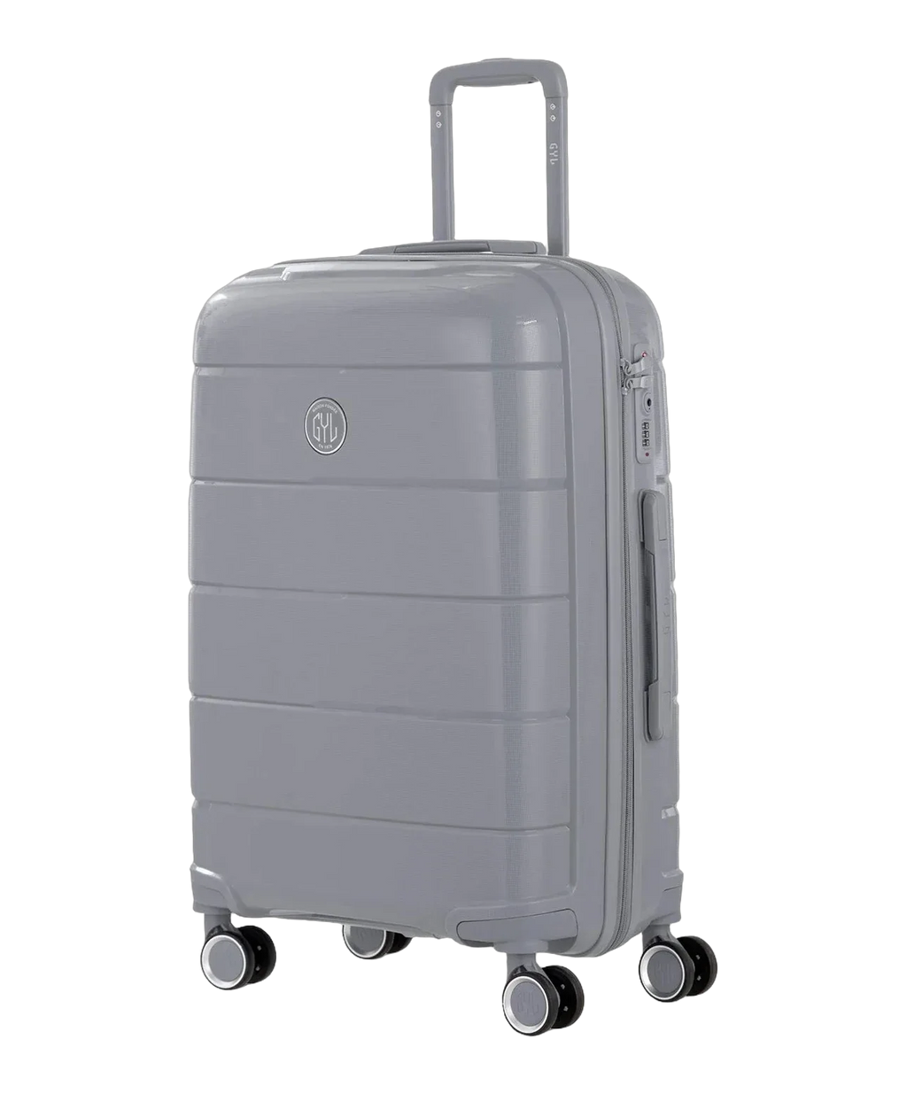 Valise soute Citadine GYL argent vue trois quarts