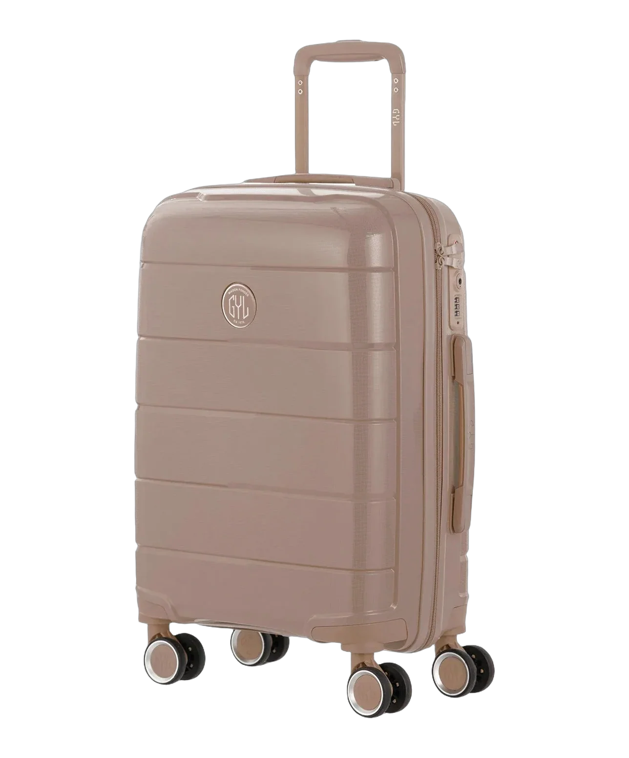 Valise soute Citadine GYL champagne vue trois quarts