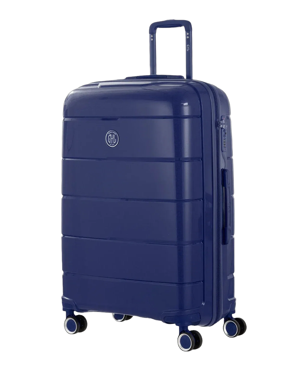 Valise soute Citadine GYL marine vue trois quarts