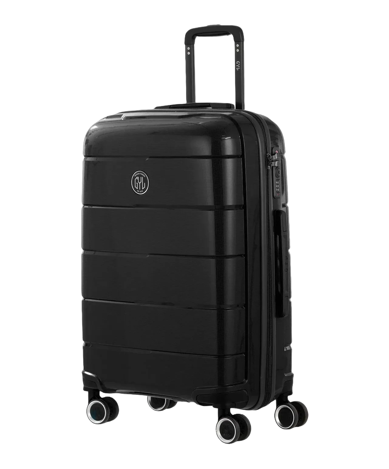 Valise soute Citadine GYL noir vue trois quarts