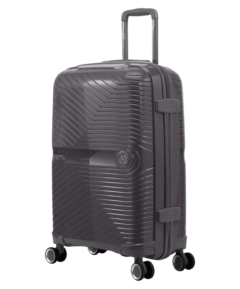 Valise soute Signature GYL argent vue trois quarts