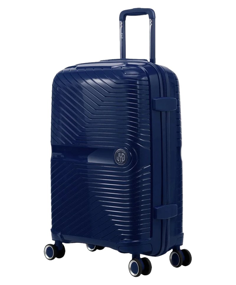 Valise soute Signature GYL marine vue trois quarts