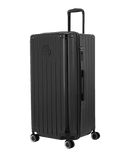 Valise trunk GYL taille XL noir vue trois quarts polycarbonate rigide