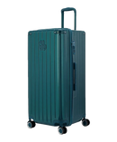 Valise trunk GYL taille XL sapin vue trois quarts polycarbonate rigide