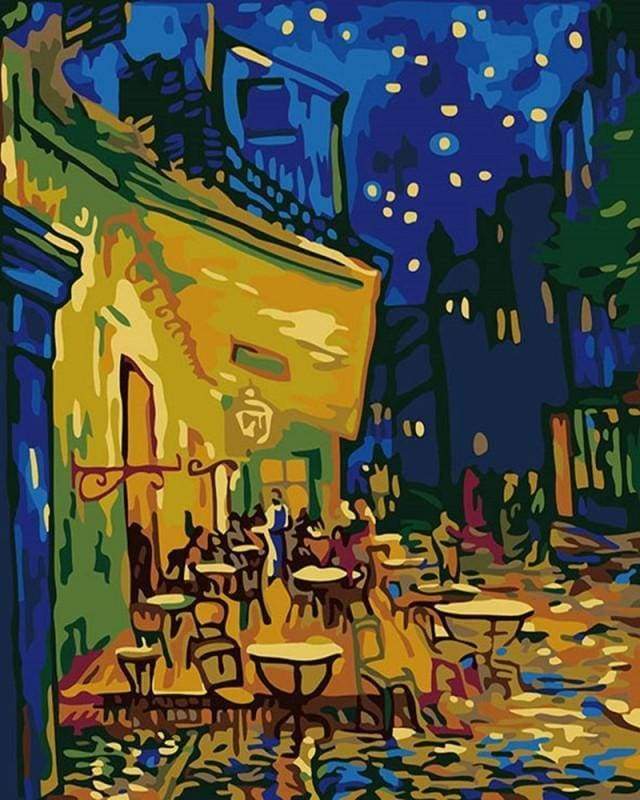 Paint By Numbers - Van Gogh - Café
