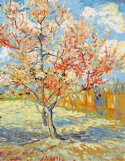 Paint by Numbers - Van Gogh Peach Tree
