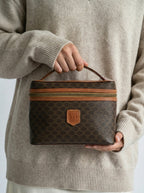 Céline Macadam Coated Canvas Vanity Case