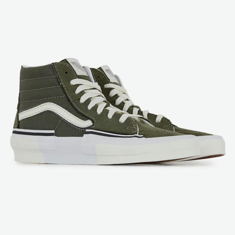 Baskets Vans Sk8-Hi Reconstruct - Kaki