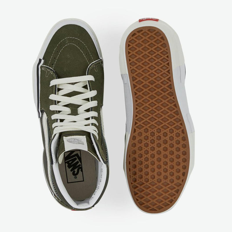 Baskets Vans Sk8-Hi Reconstruct - Kaki