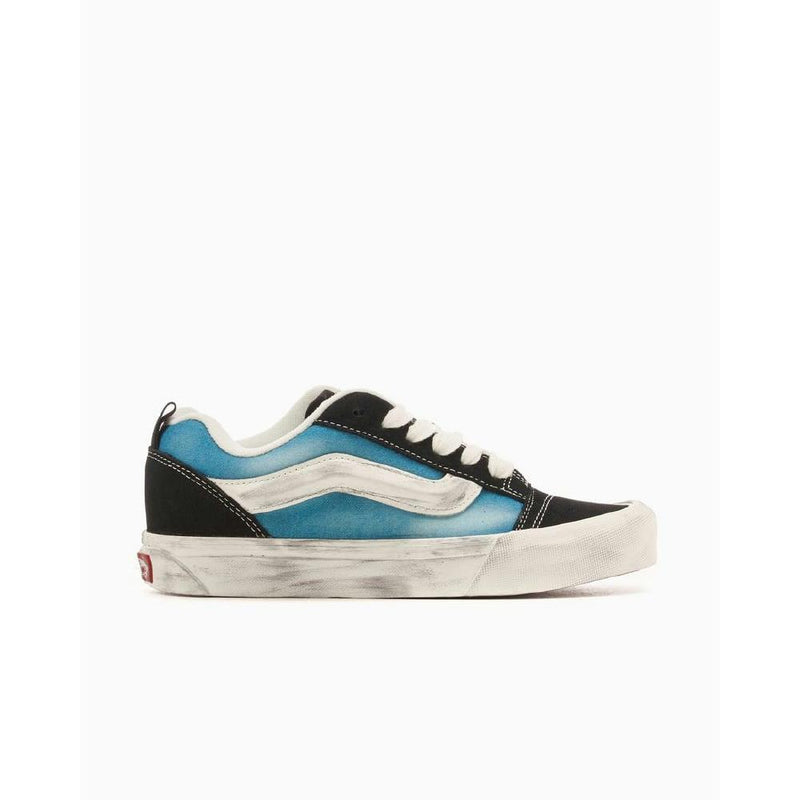 Baskets Knu Skool Wave Washed Blue - Bleu