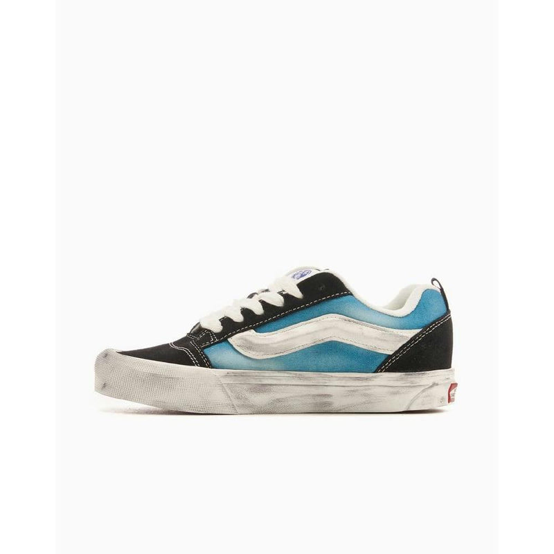 Baskets Knu Skool Wave Washed Blue - Bleu