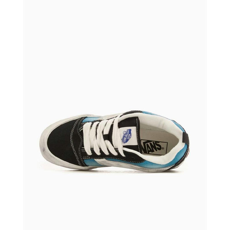 Baskets Knu Skool Wave Washed Blue - Bleu