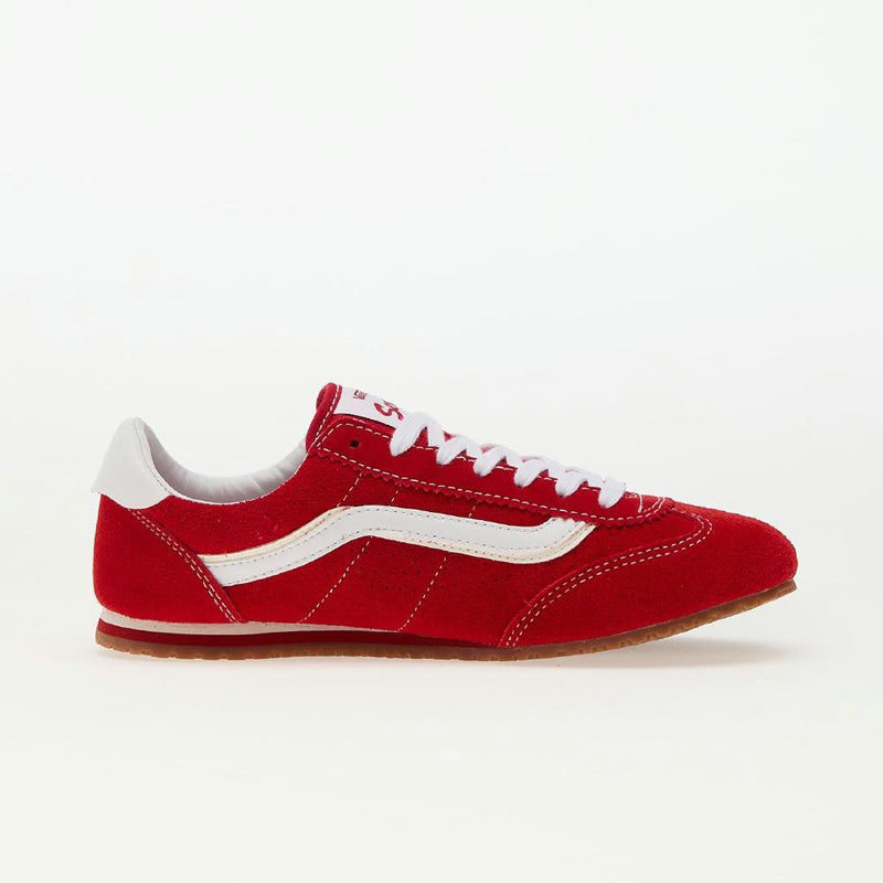 Baskets Zapatillas mujer Vans Super Lowpro - Rouge