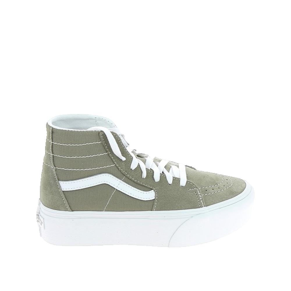 Sk8-Hi Platform Trainers - Beige