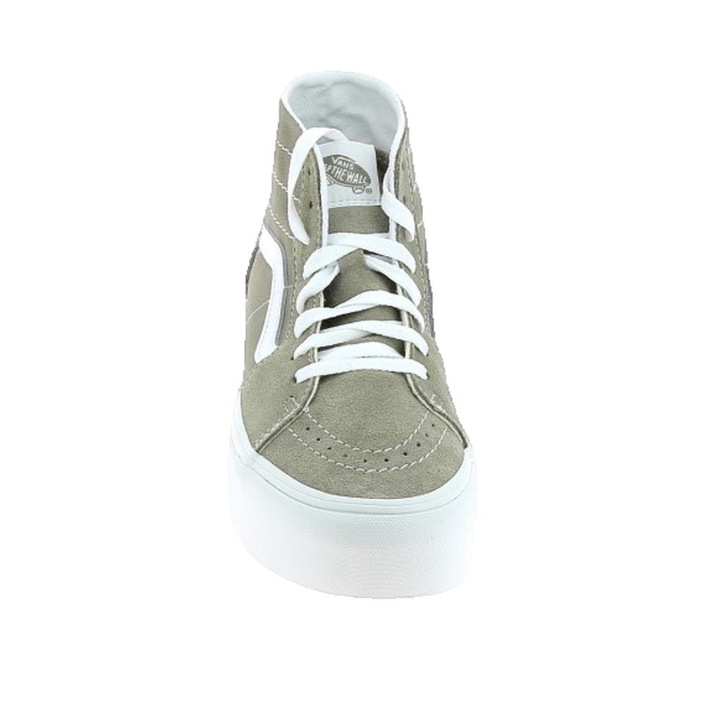Sk8-Hi Platform Trainers - Beige
