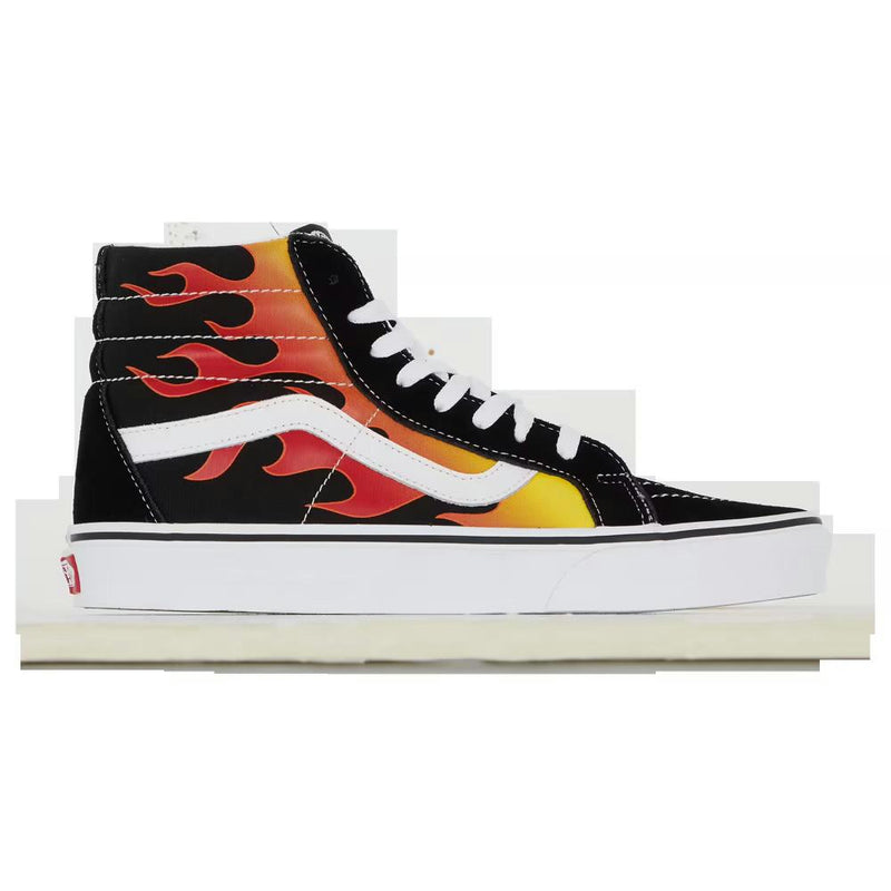 Baskets SK8 Hi Reissue - Noir/Orange/Jaune