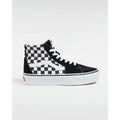 Baskets Checkerboard Sk8-Hi Platform 2.0 - Blanc