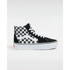 Baskets Checkerboard Sk8-Hi Platform 2.0 - Blanc
