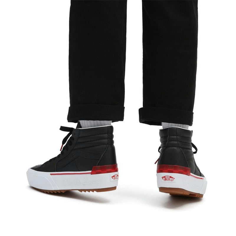 Baskets SK8-HI Stacked - Noir