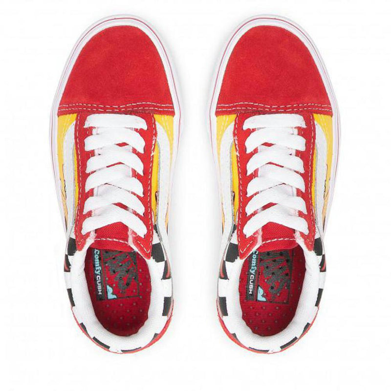 Baskets Uy Comfycush Old Skool (Flame) - Rouge