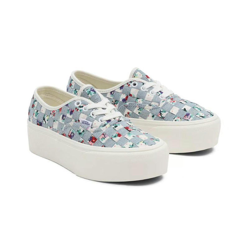 Baskets Woven Authentic Stackform - Bleu