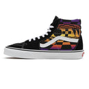 Baskets Graphic Check Sk8-Hi - Noir