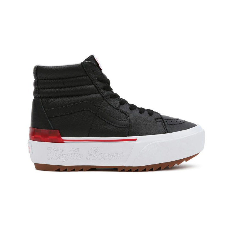 Baskets SK8-HI Stacked Waffle Lovers - Noir