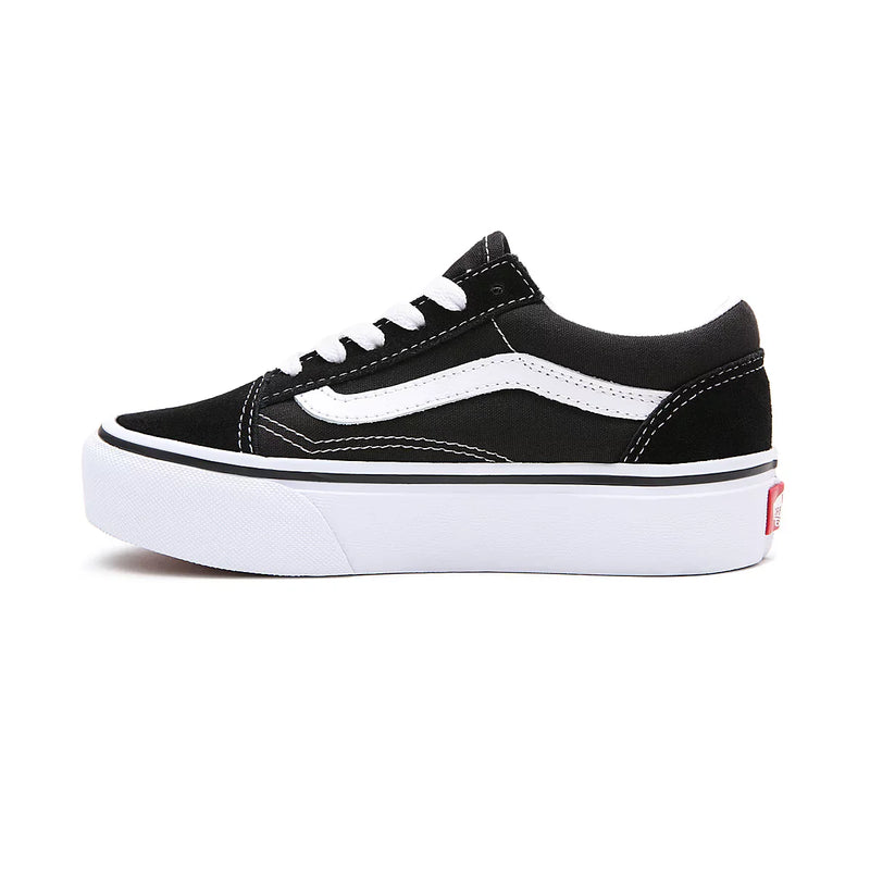 Zapatillas Old Skool Platform Junior - Negro - Niños
