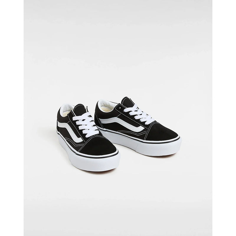 Zapatillas Old Skool Platform Junior - Negro - Niños