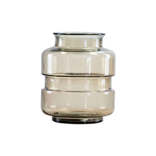 Really Nice Things - Ander Recycled Organic Glass Vase - Taupe
