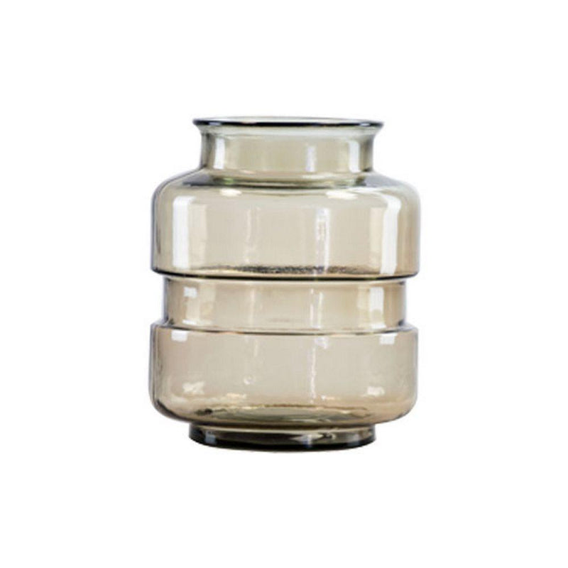 Really Nice Things - Vase En Verre Organique Recyclé Ander - Taupe