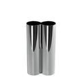 Flower - Vase - Metal - Chrome