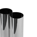 Flower - Vase - Metal - Chrome