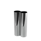Flower - Vase - Metal - Chrome
