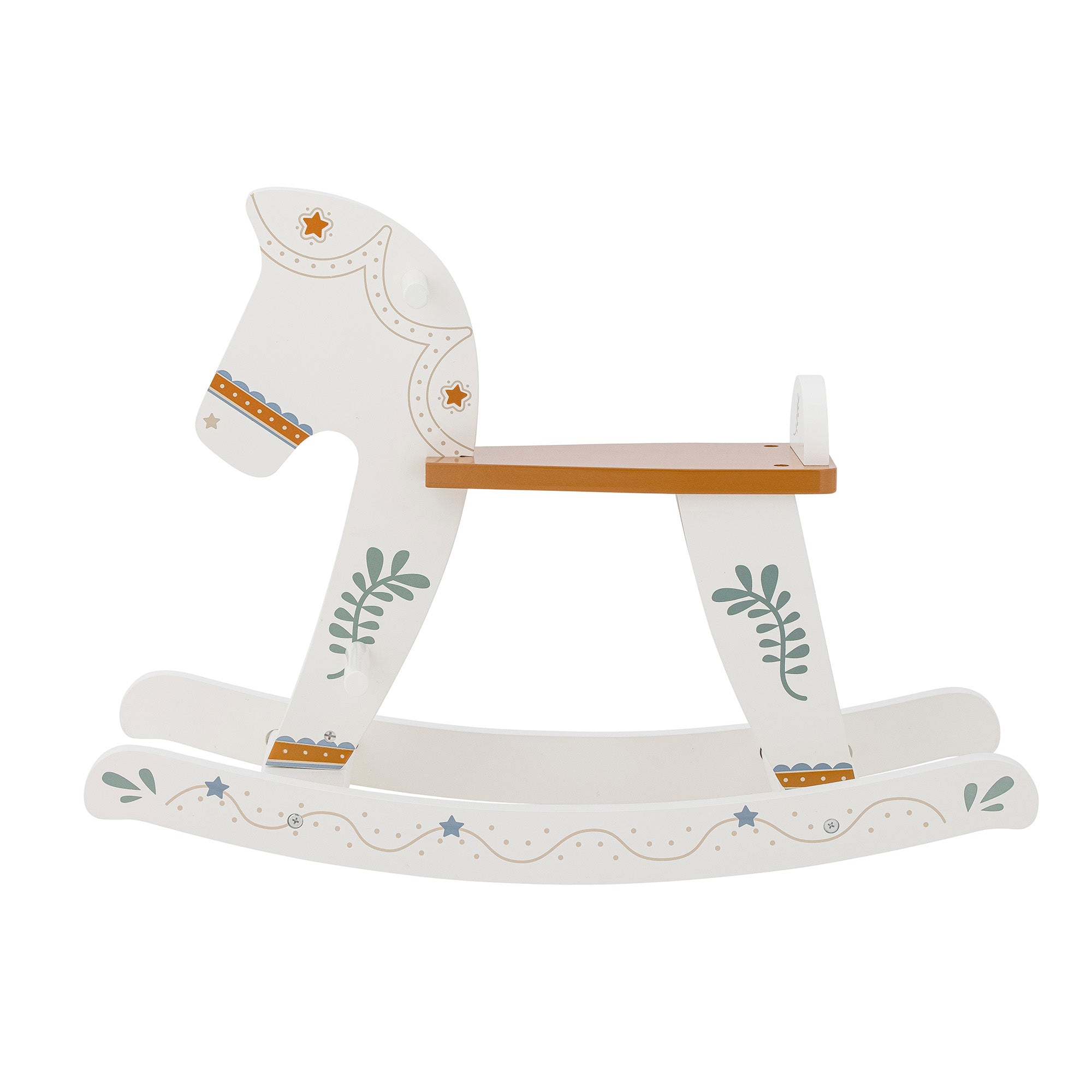Ruddy - Jouet À Bascule Cheval - Blanc - Mdf
