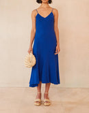 Veda Dress - Persian Blue
