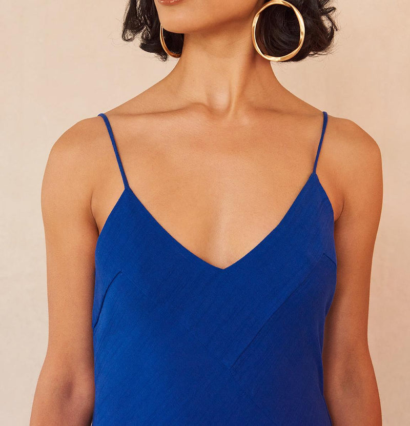Veda Dress - Persian Blue