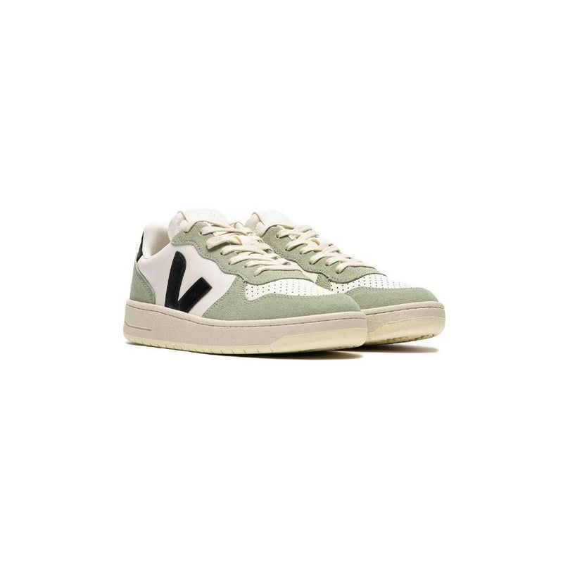 Baskets V-10 - Beige, Vert, Noir