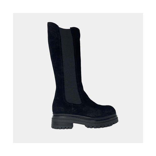 Bottes Clio Tuil Iron-Annika-06 - Velours Noir